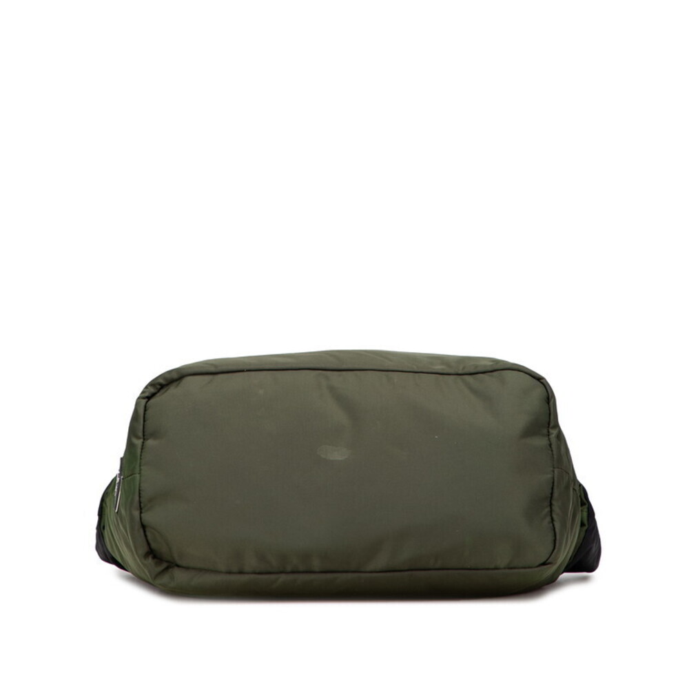 Prada Triangular Logo Plate Reversible Shoulder B… - image 3